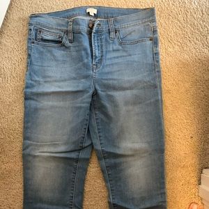 JCrew cropped stretch jeans